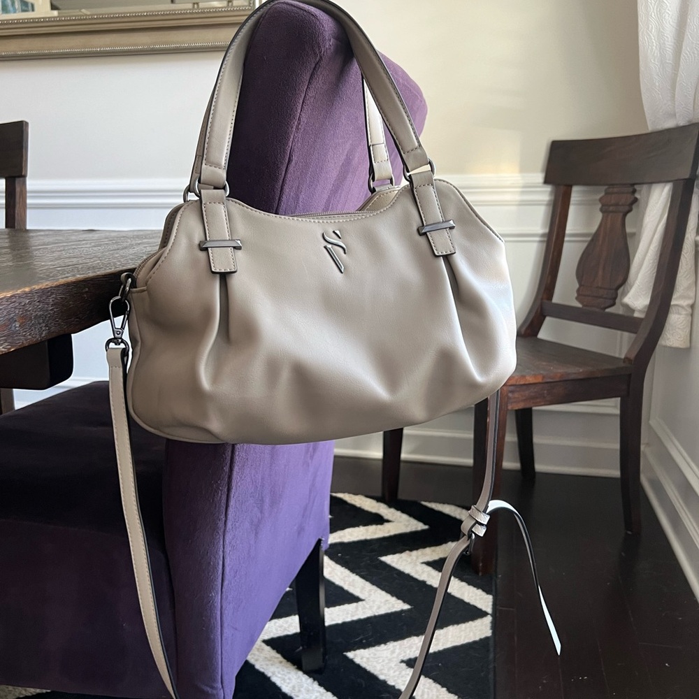 Grey purse